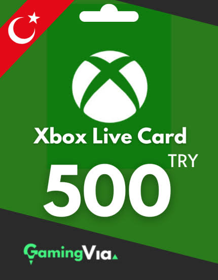 Подарочная карта Xbox Live 500TRY (Турция)
